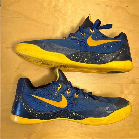 Nike Kobe 9 Blue Yellow - Picture 3 of 11